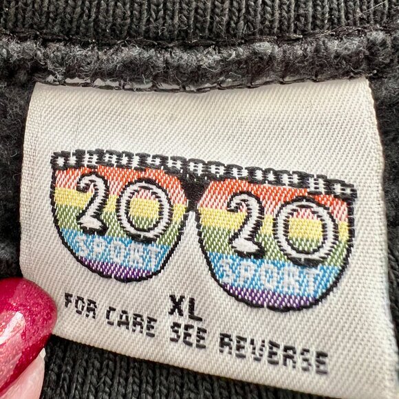 Vintage Sony Music Autosound Promotional Sweatshirt XL RARE 1991 Black - Picture 6 of 7